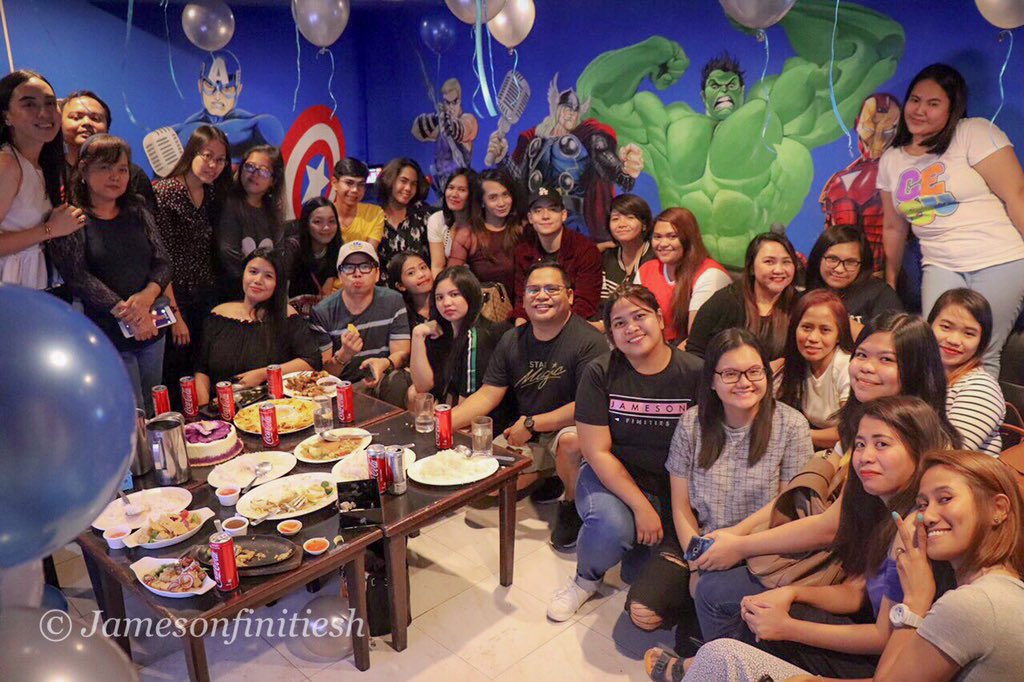 JAMESONfinities's tweet photo. The room was full of love and support for our beloved Jameson Blake. Wishing Jameson a new year full of success for his career. We love you! @Hashtag_Jameson
#FirstEventOf2019 https://t.co/HUaSKHbQ5o