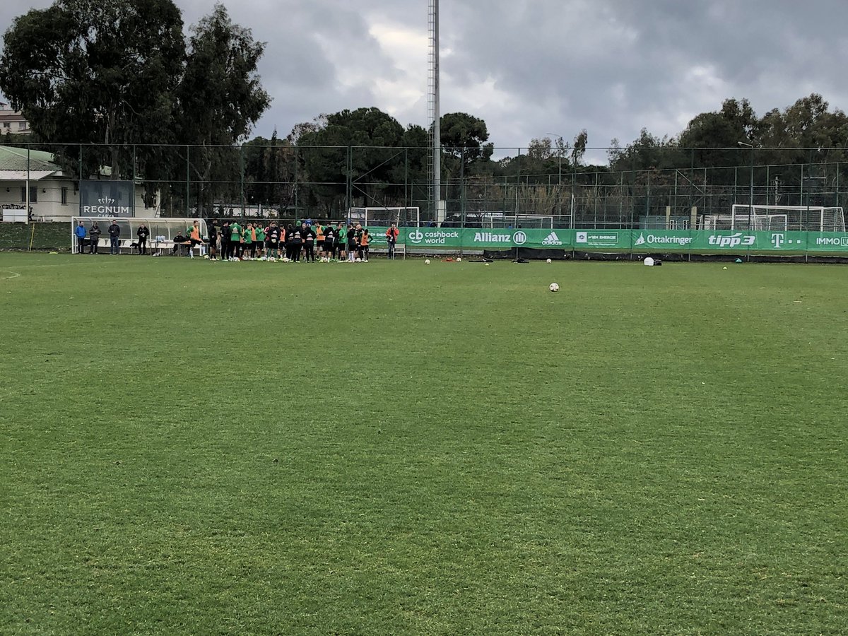 Heute auf Platz 2 übersiedelt, guter Platz und gutes Vormittagstraining #scr2019 #trainingslager2019
