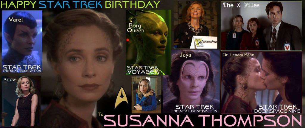 Happy birthday Susanna Thompson, born January 27, 1958.  