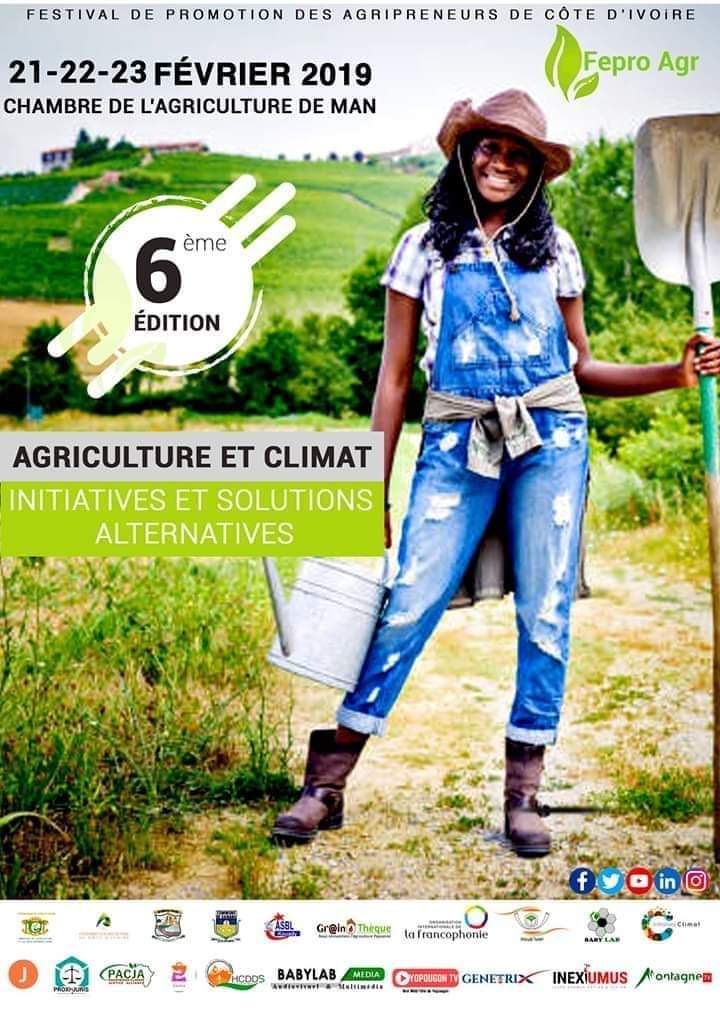 PaleTimothee's tweet photo. Programme atypique en Afrique francophone qui vise à mutualiser les compétences et à vulgariser des initiatives innovantes portées par les jeunes qui permet l'adaptation de,l'agriculture aux changements climatiques.  #Fepro2019 @LeilaYassine04  @zoromag1 @Boualouis @pinchardj https://t.co/VE4FDMoos5