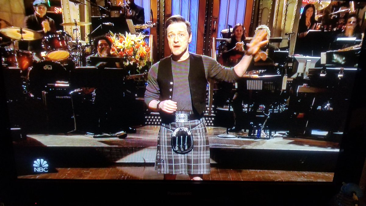 james mcavoy in a kilt