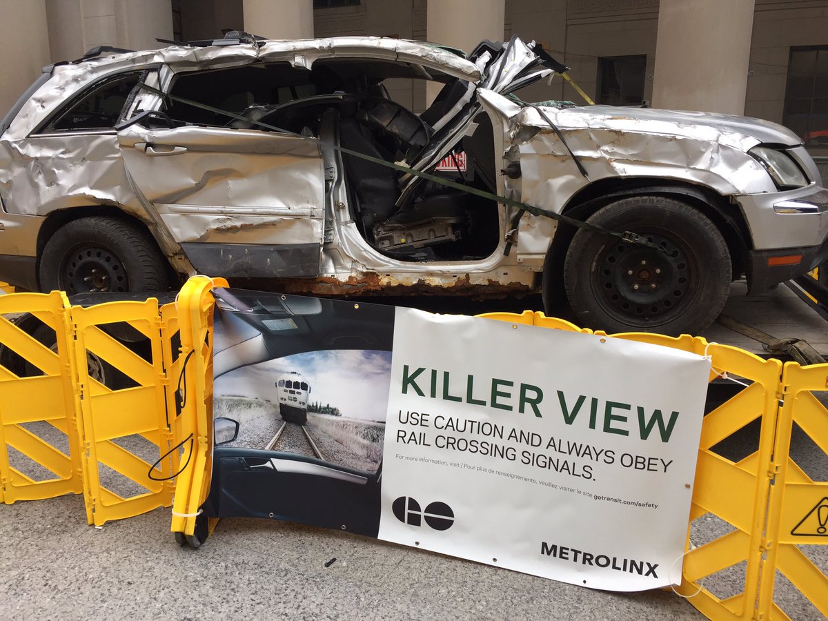 GOMULLETT704's tweet image. Rail safety is no joke. Witnessed a driver pull around me and speed past a rail crossing while the lights were flashing and the gates were coming down.  The gates just missed the car. Please don&apos;t risk it. It&apos;s illegal and you&apos;re risking your life. #YouWillLose #KillerView