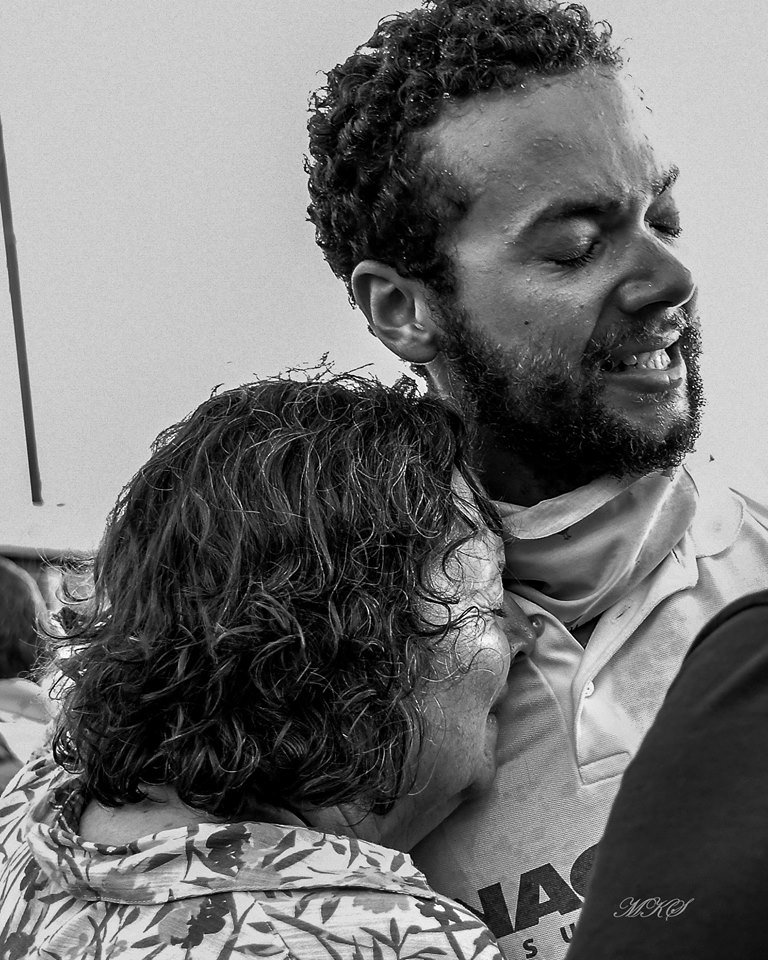 Sometimes, no words are necessary. 
Please help Ben and the Atlantic Discovery team make a difference to those with MS. atlanticdiscovery.co.uk/charity/  #row4rose #twac2018 Photo credit: Michael Kevin Simon