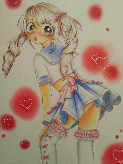 #イラスト #色鉛筆 #お絵描き