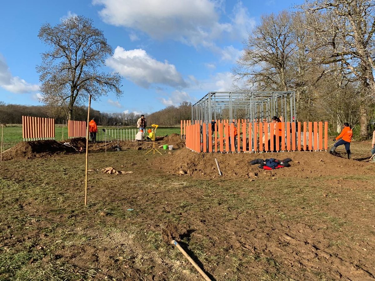 archohm's tweet photo. DtoursIndia in association with @TDV_India went to @Boisbuchet to build the India Pavilion withing 14 days. Phase 1 of the Pavilion is standing strong, with subsequent stages coming up! #IndiaPavilionFrance #Boisbuchet #Dtours #WinterSchool #WinterWorkshop #ArchitectureWorkshop https://t.co/uCXZBeWKjU