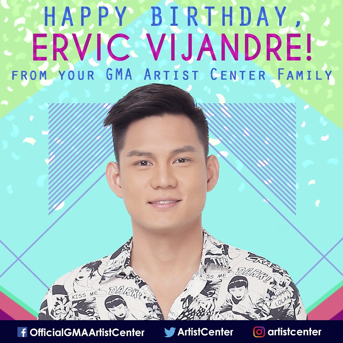 Happy Birthday to star Ervic Vijandre (  