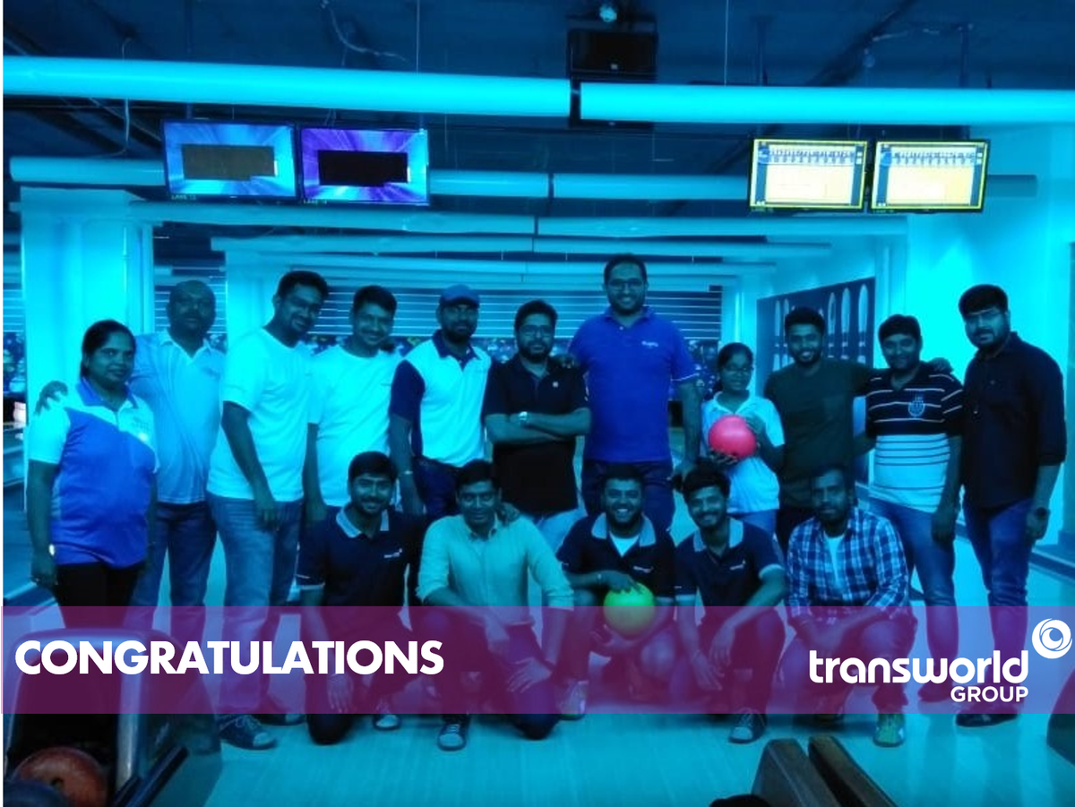 TransworldTweet's tweet photo. We are proud to announce that team #Transworld participated in #OceanPremierLeague! 
Updates: 
1) Won #Cricket match by 8 wickets against Voyage India 
2) Winner - Bowling Alley Know More: https://t.co/idg9PNpj8K
#TransworldGroup #Transworldites #OneTransworld #SportsCompetition https://t.co/MUGgeCcRSg