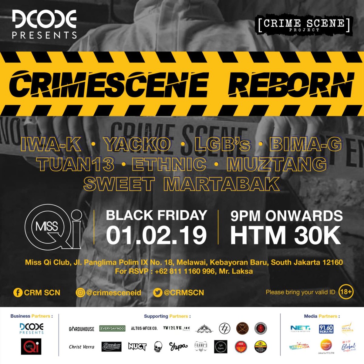 Its been a while right? so make sure you come ! 
.
RSVP : +62 811 1160 996 - Laksa