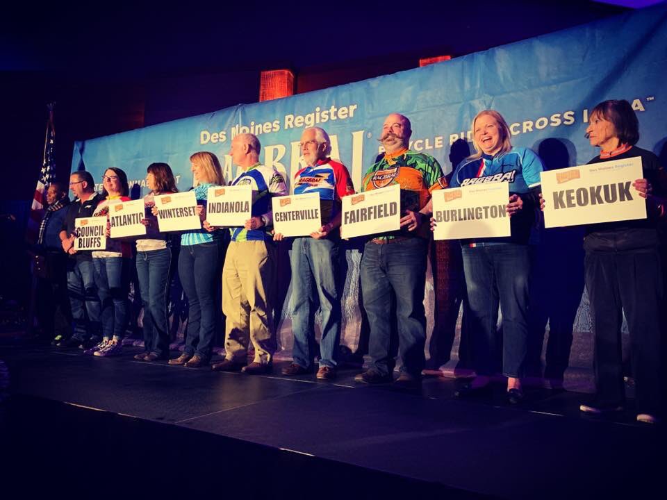Council Bluffs, Atlantic, Winterset, Indianola, Centerville, Fairfield, Burlington, Keokuk! #RAGBRAI2019