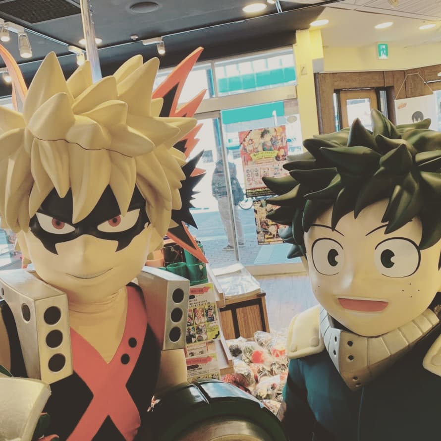 ☆JUMP SHOP東京ドームシティ店に『僕のヒーローアカデミア』緑谷出久