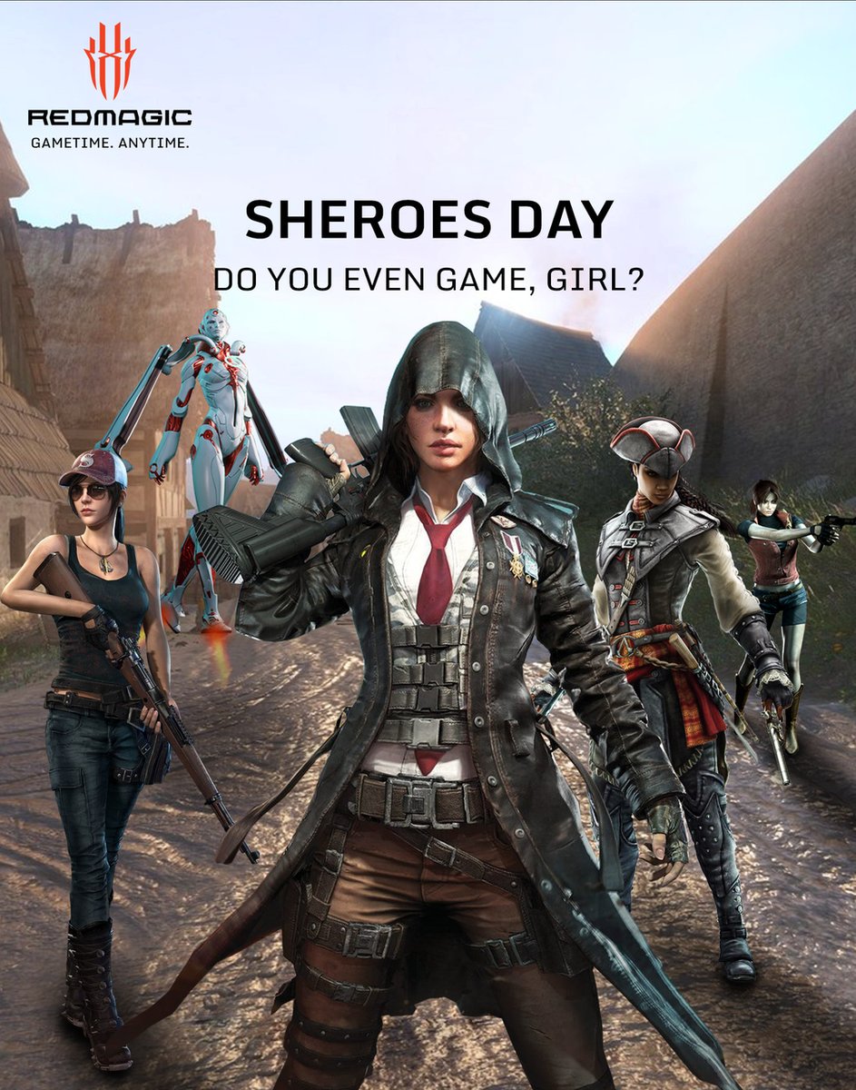 MaalFreeKaa's tweet image. Follow  @nubia_India

Guys might be from Mars but girls rule the #gaming world. 

 join our community to get a free #RedMagic mask - buff.ly/2VaKWl5 

#GametimeAnytime