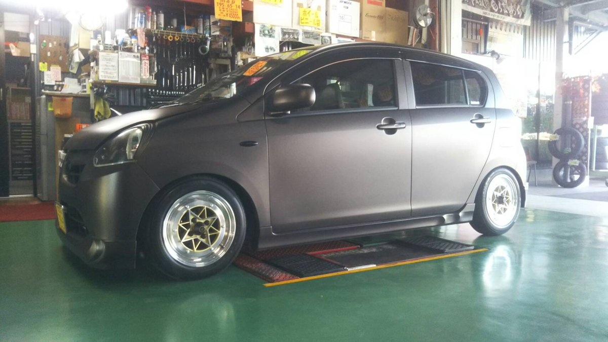 Colinproject ミライース スターシャーク1460 38 155 55r14 軽トラ 軽バン似合う Starshark 旧車 ダイハツ Daihatsu Oldschool ミライース T Co N9tqwa2mlt Twitter
