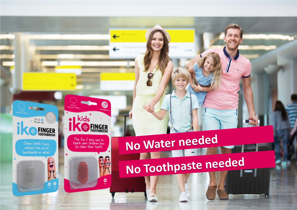 😀 Our Iko kids toothbrush helps to maintain clean teeth, healthy gums and fresh breath
🚱 No need for water or toothpaste
♻️ All Melo products are completely recyclable &amp; our efficient production methods mean we generate very little waste, including our packing material!
#Health