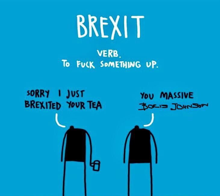 SamHurst77's tweet image. The definitive #Brexit verb definition...