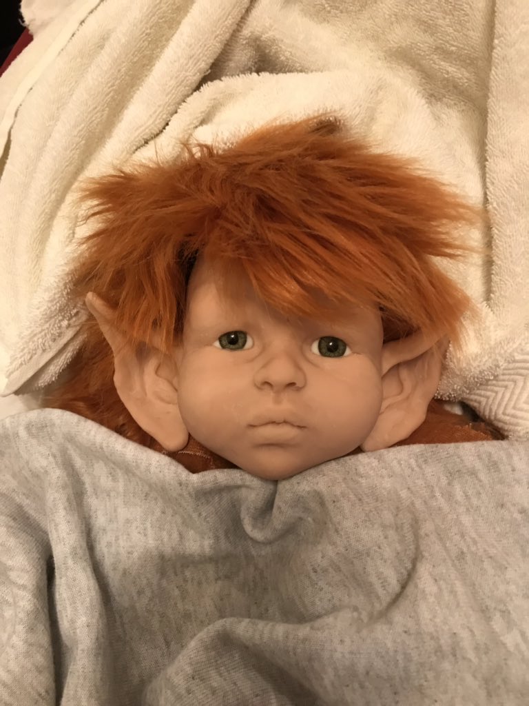 OurWorldOfChi1's tweet photo. New kid on the block ... meet Kai, brother for El’lenor, Kai will be a full body Ch Child svailabe later in the year. Already looking stunning in clay can’t wait to see him in silicone #ourworldofchi https://t.co/MjSZeQlcG6