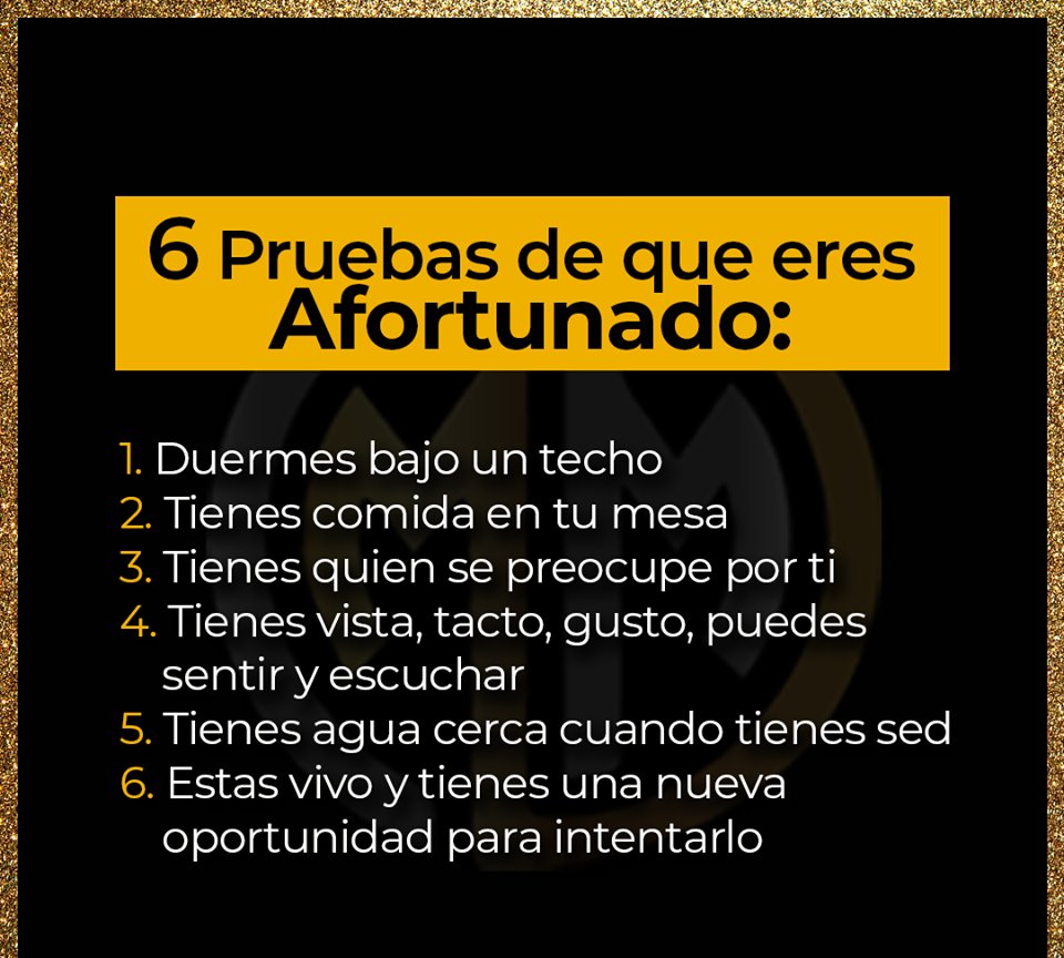 diamaximo's tweet photo. Primero Debemos Agradecer Todo Lo Que Poseemos, Somos Ricos, Luego Aumentamos Los Deseos De Aumentar Más Nuestras Abundancias. Hay Mucho Por Disfrutar. https://t.co/GWngnNsHOH