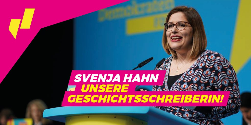 Wir sind überwältigt! 😍🇪🇺 Unsere Spitzenkandidatin <a href="/svenja_hahn/">Svenja Hahn MdEP</a> hat sich soeben mit 72,73% auf Platz 2 der <a href="/FDP/">FDP</a>-Liste durchgesetzt! Herzlichen Glückwunsch, liebe Svenja! Wir freuen uns auf den gemeinsamen Europawahlkampf! 💪🏼🇪🇺 #ept19 #europe #liberal