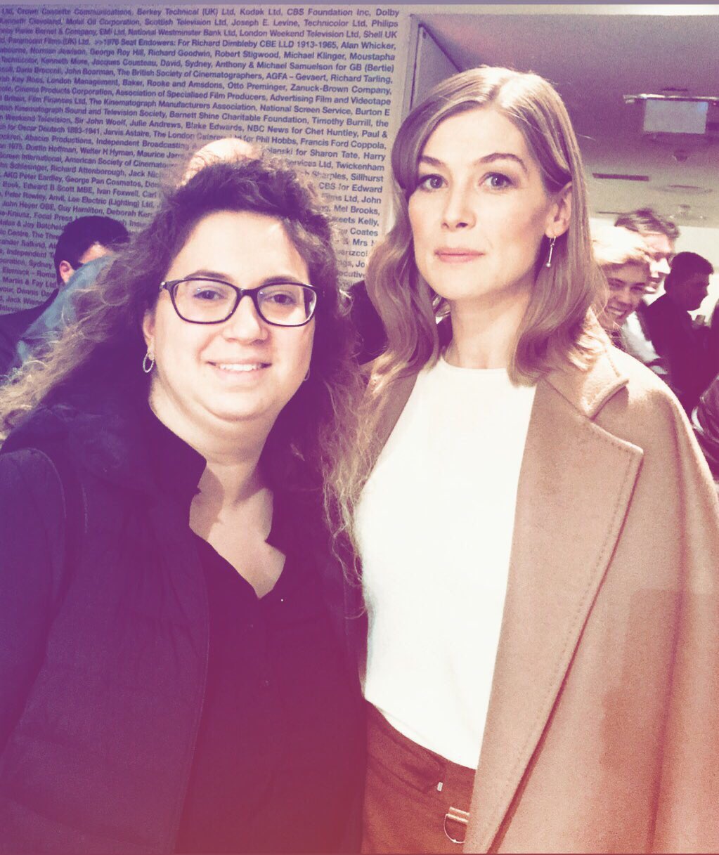 Happy Birthday to one of the most truthful actors I ve ever met, Rosamund Pike. 