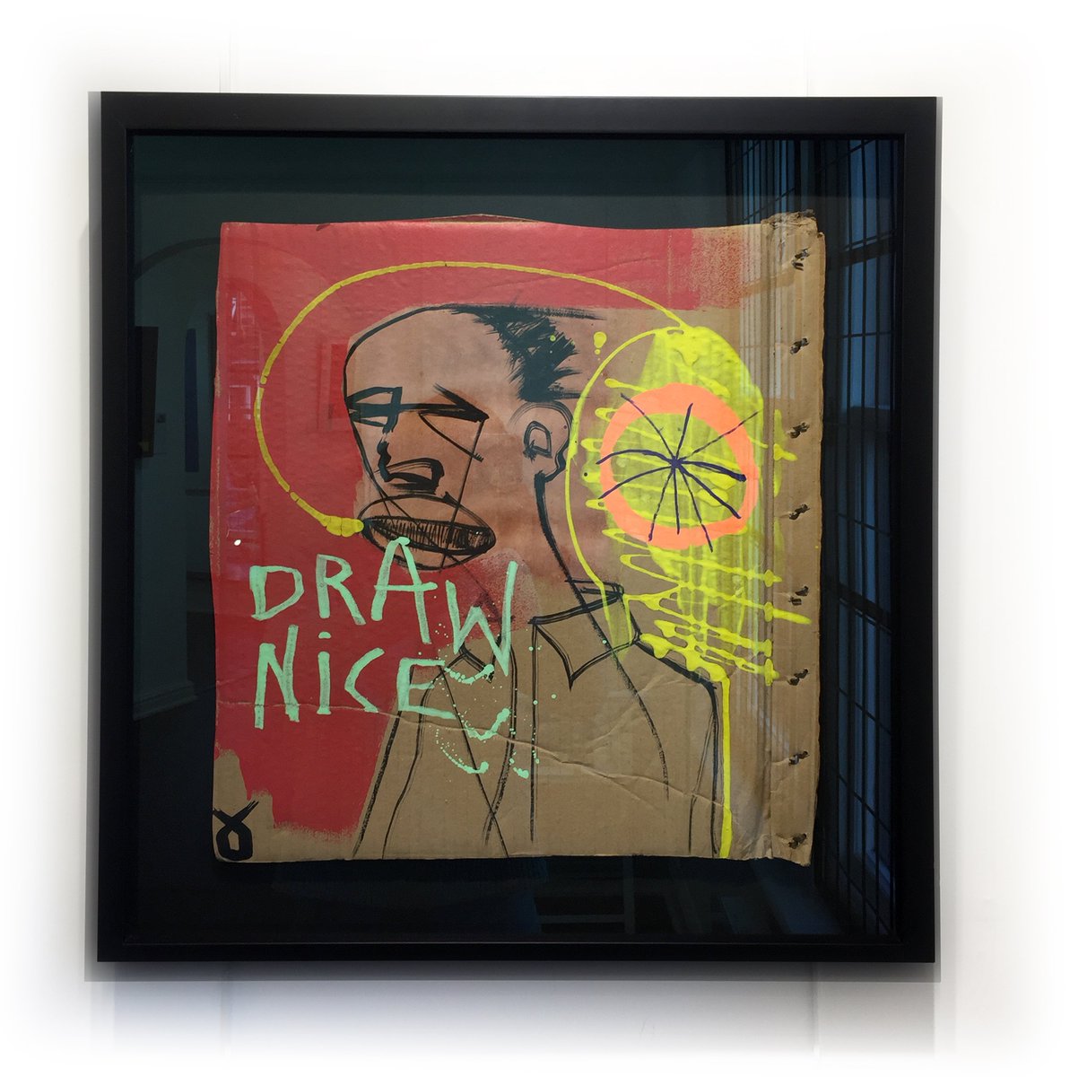 RedHouseGallery's tweet photo. “Those years were my art school. I learnt about colour and composition simply through practice”, Adam Neate discussing his time in London with @GQMagazine 

'Draw Nice’ by #AdamNeate, 

#AdamNeate #streetart #painting #makegreatart#unique #urbancontemporary #graffiti #urbanart https://t.co/8f8McAgMnt