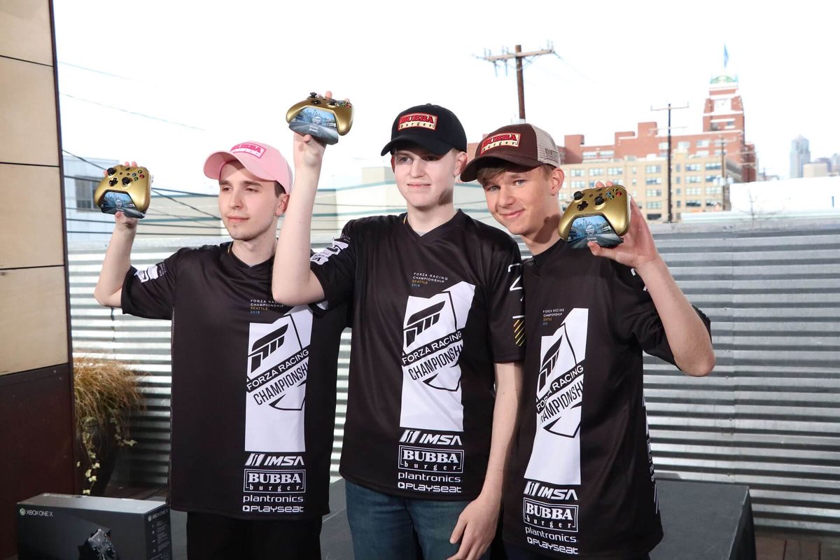 <a href="/IMSARadio/">IMSA Radio</a> my mate @Racerz_55 has raced at the <a href="/ForzaRC/">ForzaRC</a> which was commentated on by John. I was racing earlier this month in the CWS Ginetta G55 at the Dubai 24 which was also commentated on by John. Fun fact. #IMSA50 #imsa50