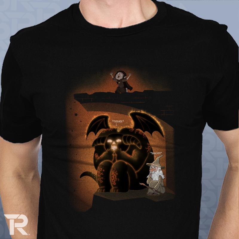 riptapparel's tweet photo. Get "Wizardly Shenanigans" by #Queenmob at https://t.co/tOmwFEgPGI #parody #LordOfTheRings #StreetFighter https://t.co/gacSdvde5f