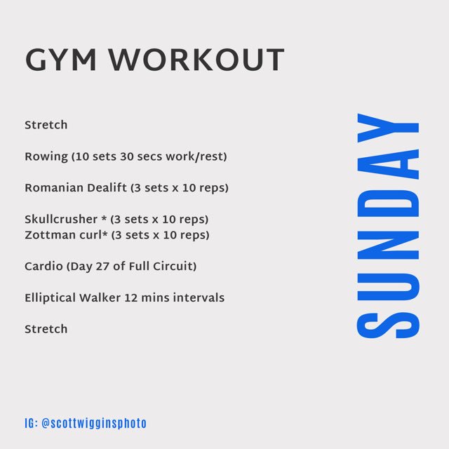 srwiggins's tweet photo. Not a bad Sunday Funday in the gym. Getting close to #badgeday with @darebees #fullcircuit as well π https://t.co/UXBleDJ9Ci