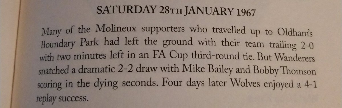 timgibbons1's tweet photo. Let's hope this is an omen for the replay. #WWFC #SHRWOL #wolvesaywe #wolvesonthisday https://t.co/Qey2baXLSM