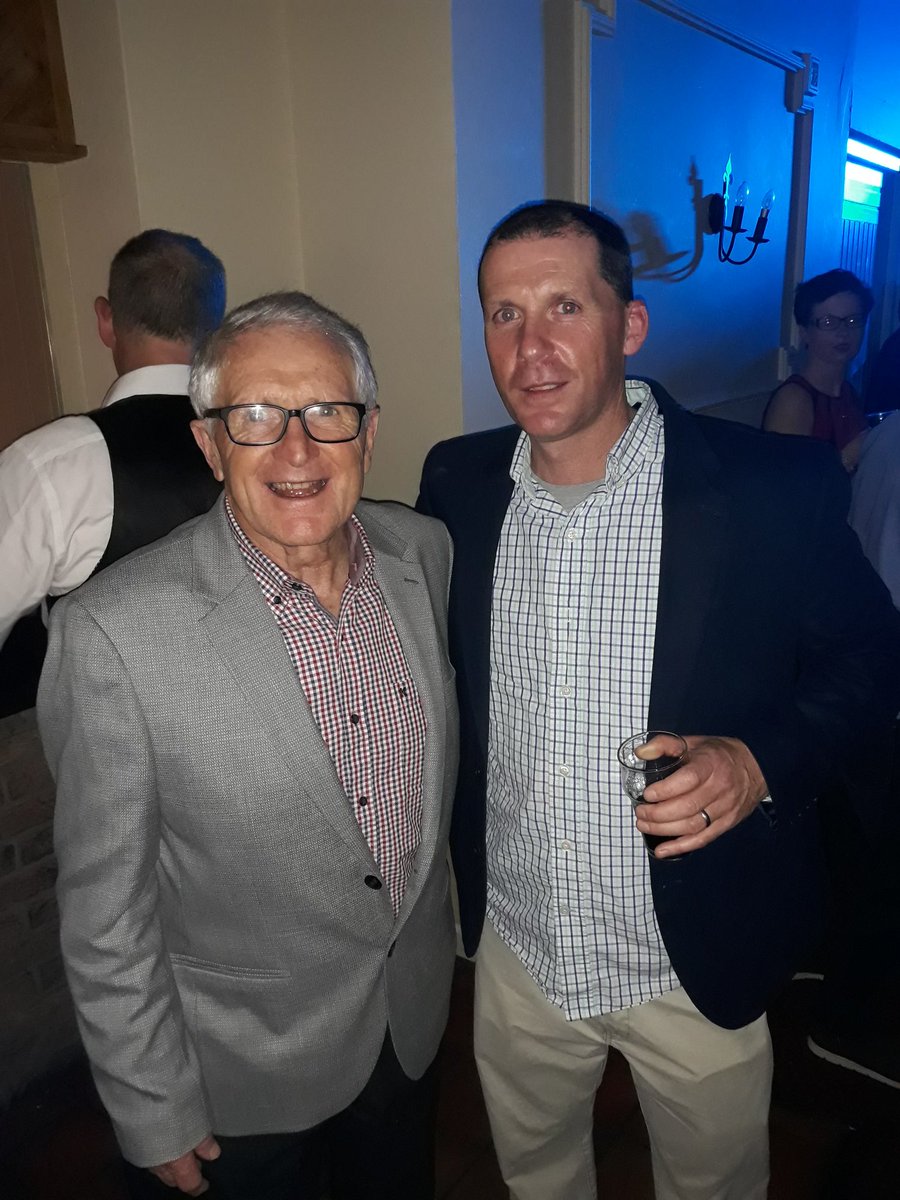 Doheny Dinner Dance- Father and Son. Thanks to Aidan O'Rourke who made a huge effort, coming all the way back from San Francisco for the 25 year reunion