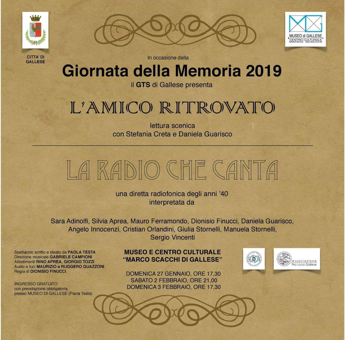 Oggi a #Gallese.

#GiornoDellaMemoria #pernondimenticare