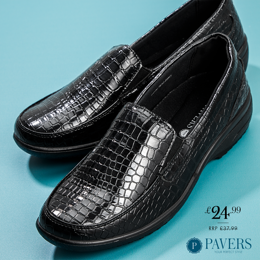 pavers wide fit shoes