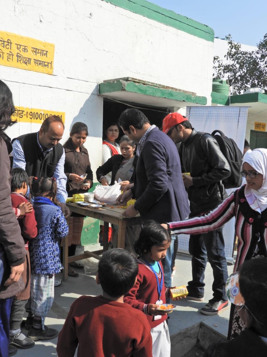 Republic Day at Chhalera Govt. Primary School with flag hosting, patriotic song dance &amp; Swachha Bharat skit, seeets+ frooti distribution and winners gift for writing competition. Memorable day for TCS volunteers! <a href="/AnupamSinghal5/">Anupam Singhal</a>⁩ ⁦<a href="/tcsjohn2001/">Oommen John</a>⁩ ⁦⁦<a href="/RakeshDevpura/">Rakesh Devpura</a>⁩