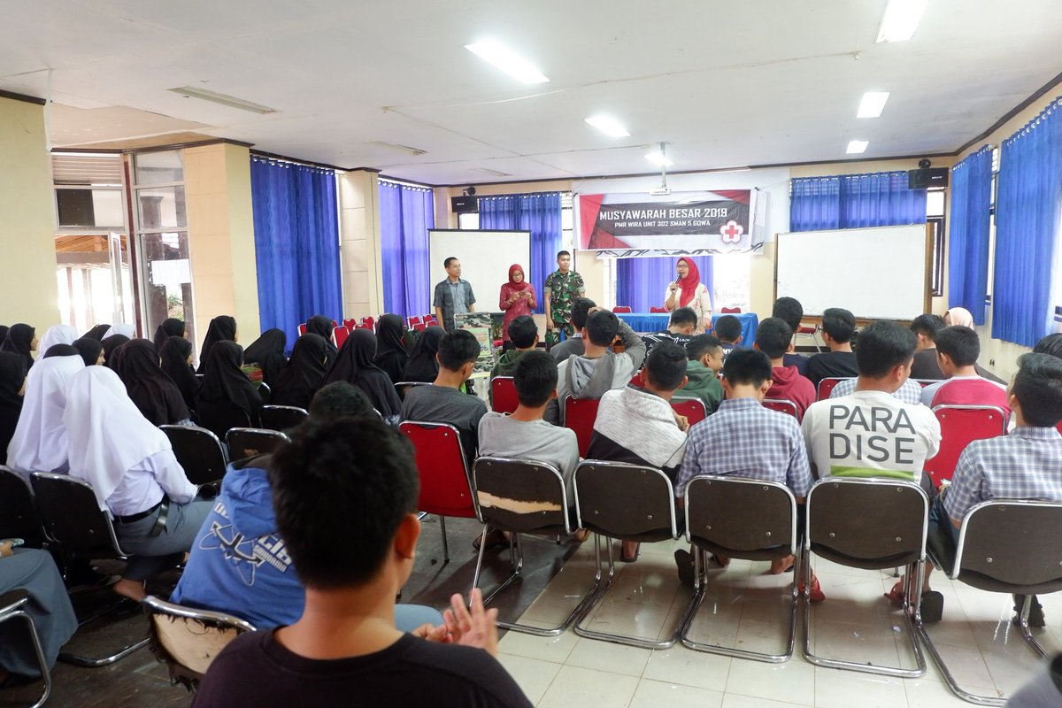 Jum'at, 25 Januari 2019 telah diadakan sosialisasi dari STIKES Pelamonia Makassar (Sekolah Tinggi Ilmu Kesehatan Pelamonia Makassar) yang dilaksanakan di Perpustakaan Anakkkukang SMA Negeri 5 Gowa. Sosialisasi inj bertujuan untuk memperkenalkan STIKES Pelamonia Makassar.