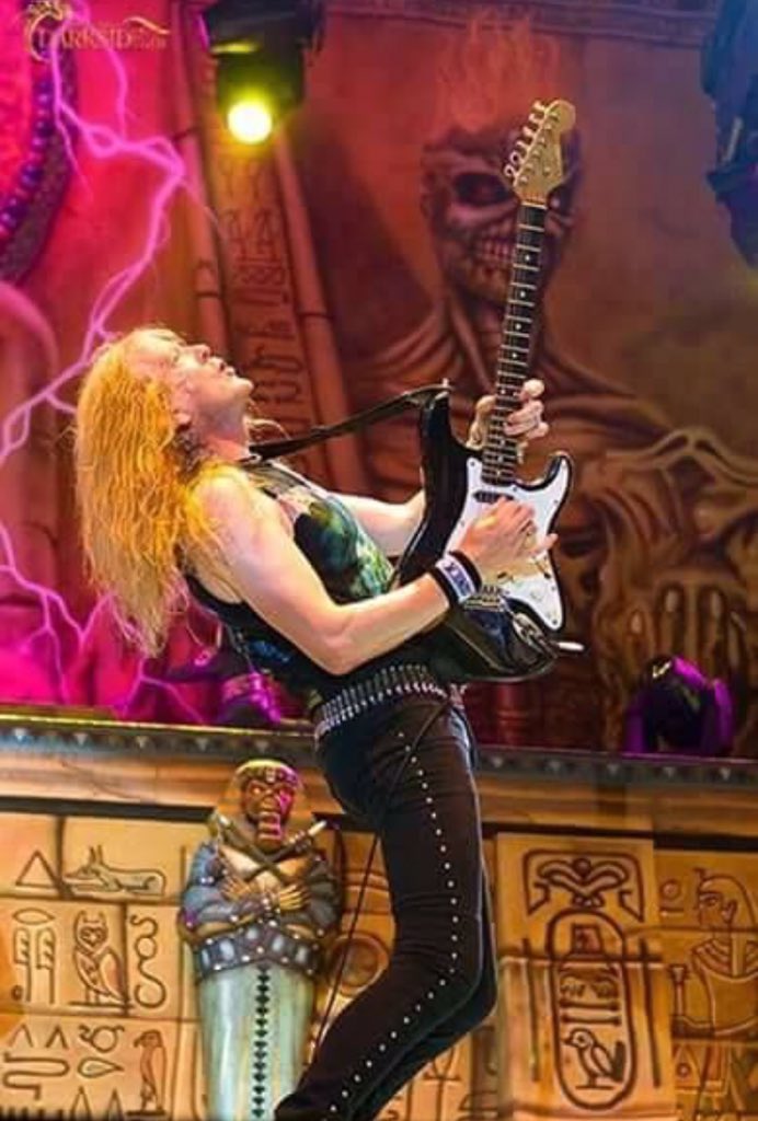 Happy Metal Birthday to Janick Gers     UP THE IRONS!!! 