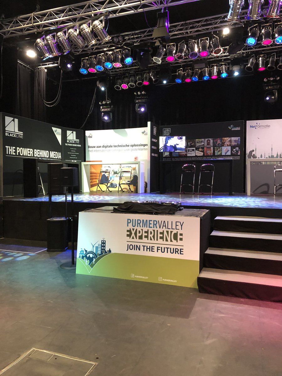 Vandaag zijn we aanwezig bij de Purmervalley Experience. Ben je erbij? Je vindt ons in de kleine zaal! #purmervalley #purmervalleyexperience