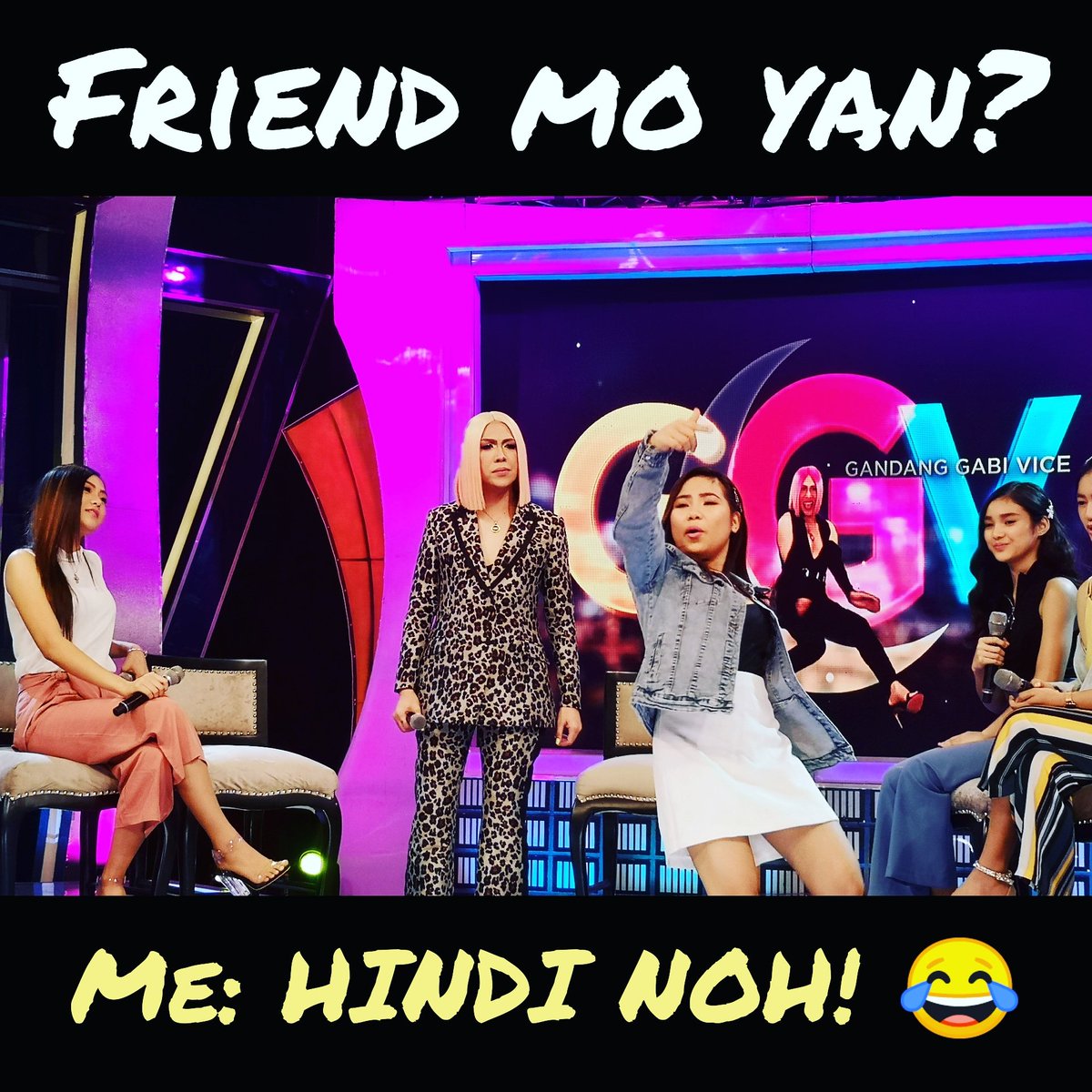 abscbnggv's tweet photo. Pag sobrang hyper ng friend mo...

😂😂😂

#GGVFUNKABOGABLE https://t.co/WuLBiOTgeY