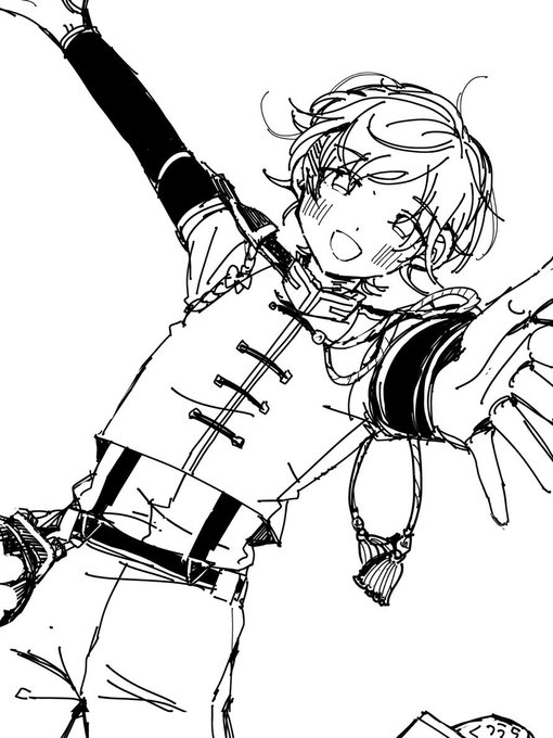 線画色塗りのtwitterイラスト検索結果 古い順