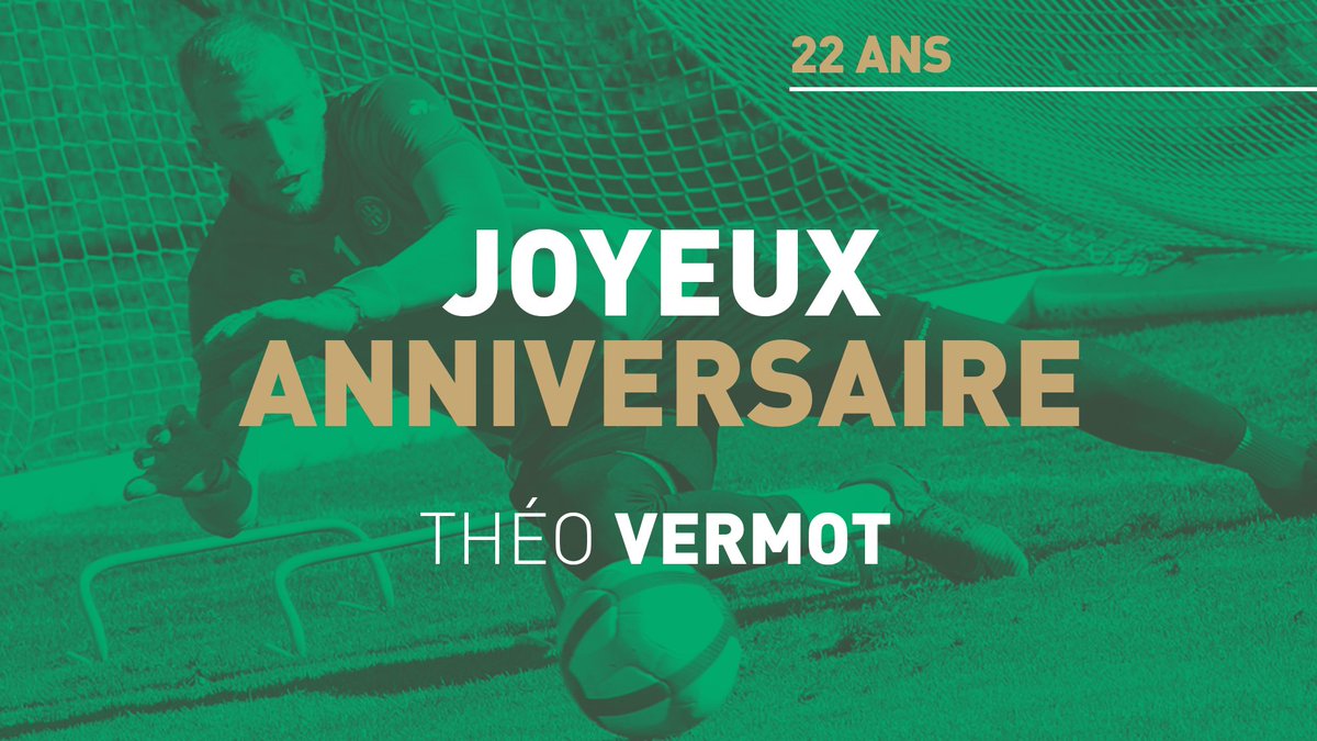 As Saint Etienne Joyeux Anniversaire Theo Vermot Le Portier Stephanois Fete Ce Dimanche 27 Janvier Ses 2 2 Ans As Saint Etienne Joyeux Anniversaire Theo Vermot Le Portier Stephanois Fete Ce Dimanche 27 Janvier Ses 2 2 Ans