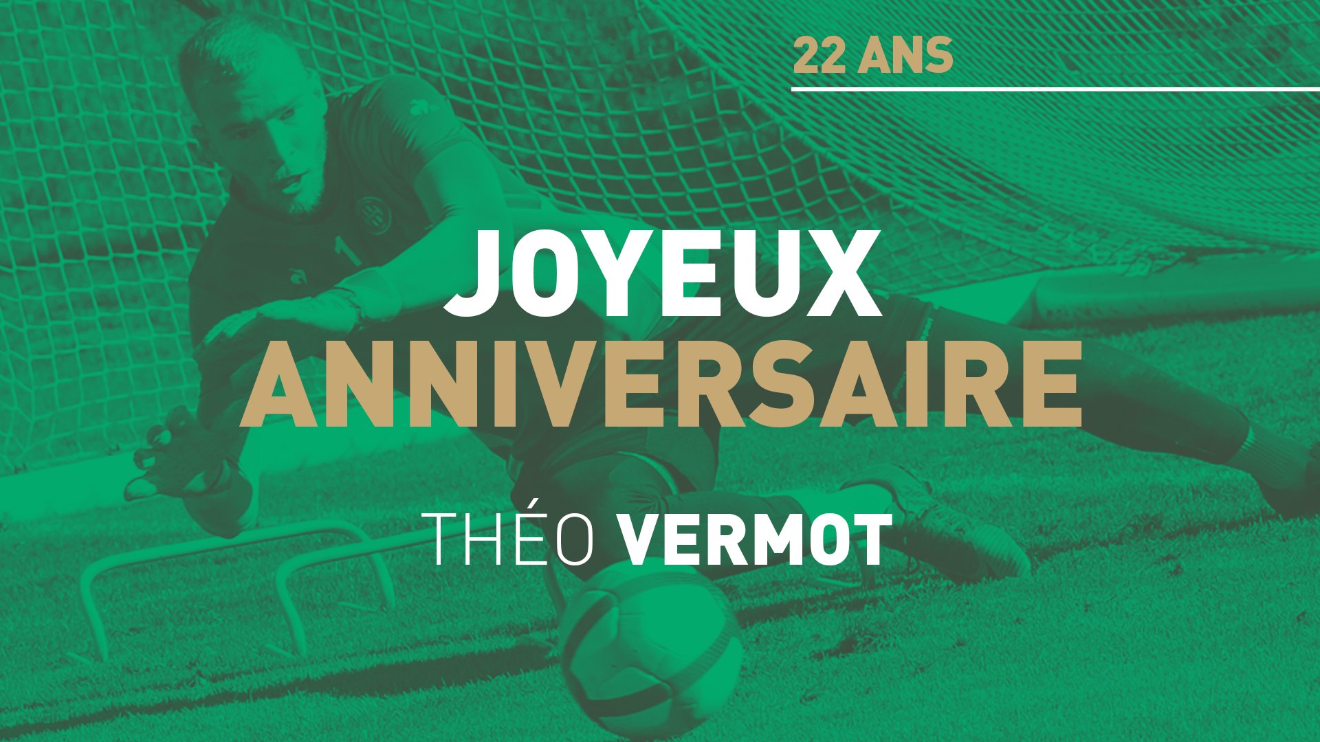 As Saint Etienne Joyeux Anniversaire Theo Vermot Le Portier Stephanois Fete Ce Dimanche 27 Janvier Ses 2 2 Ans As Saint Etienne Joyeux Anniversaire Theo Vermot Le Portier Stephanois Fete Ce Dimanche 27 Janvier Ses 2 2 Ans