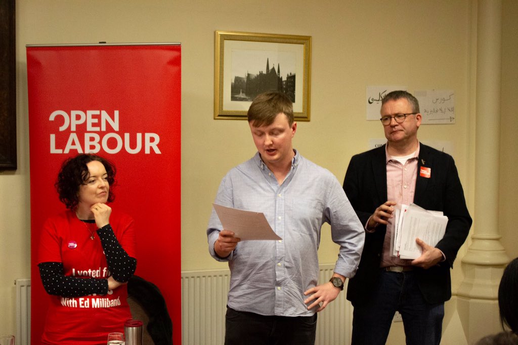 OpenLabourWY's tweet photo. @OpenLabour Co-Chair @TomMillerUK at work #OLConf #Leeds w/ @CllrRalphBerry @joingold https://t.co/2UW5ho5NN5
