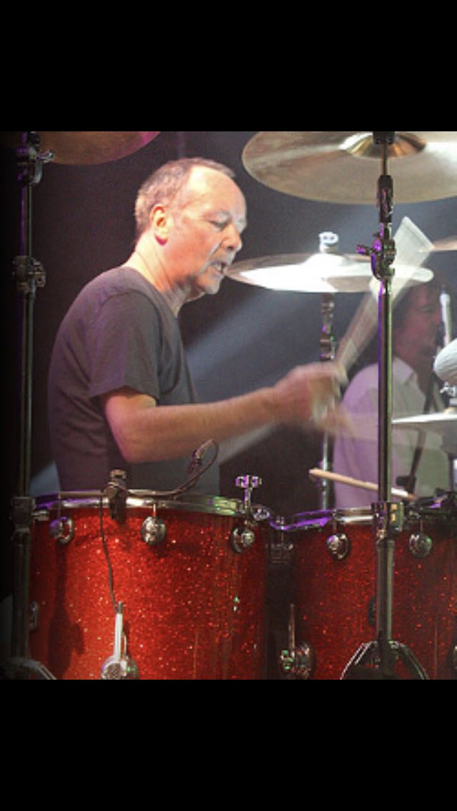 Happy birthday to the man at the back, Mr Brian Downey  