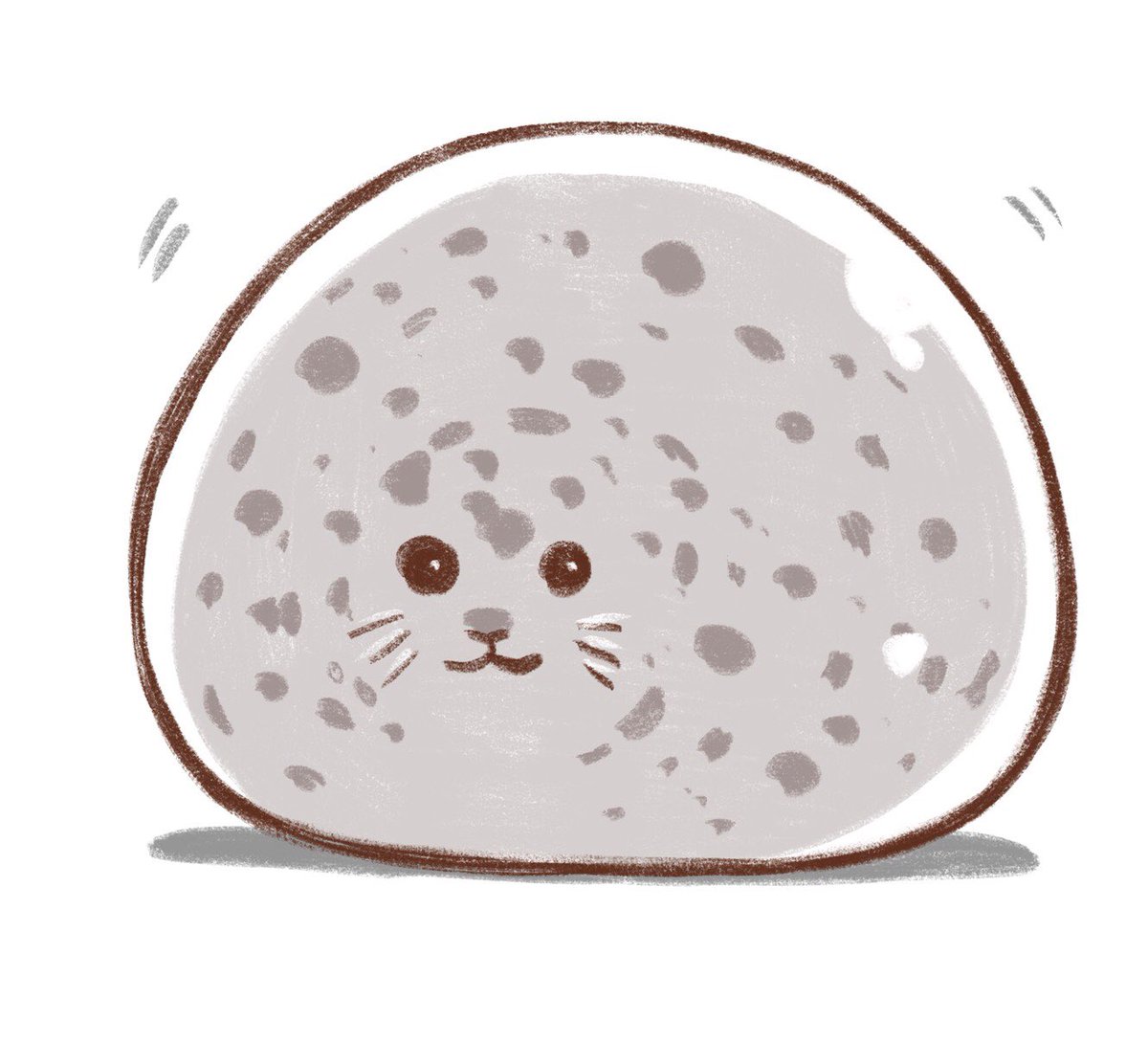 アザラシさーん
あらら～!

#たくみの絵 