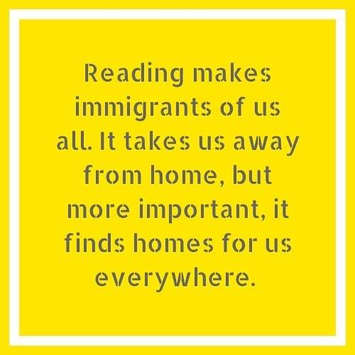 Love this quote ♥️ #yellowpost #quotesaboutbooks #quotesaboutreading #books #amreading #lovebooks #bookblogger bit.ly/2S5d3Dz