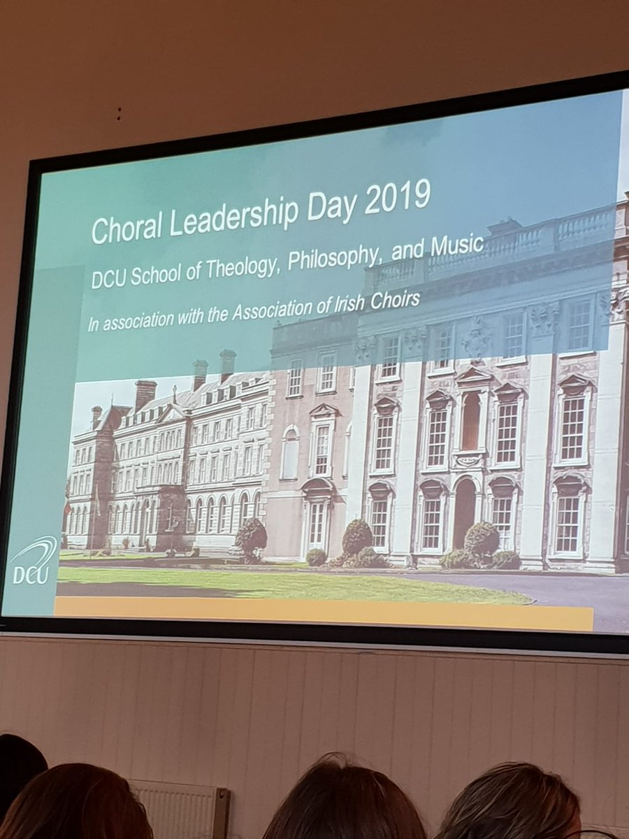 Music_DCU's tweet photo. Thank you to everyone who attended our Choral Leadership Day 2019! Special thanks to our wonderful guest presenters Orla Flanagan and Elizabeth Hilliard. https://t.co/IfK93Y7ibn