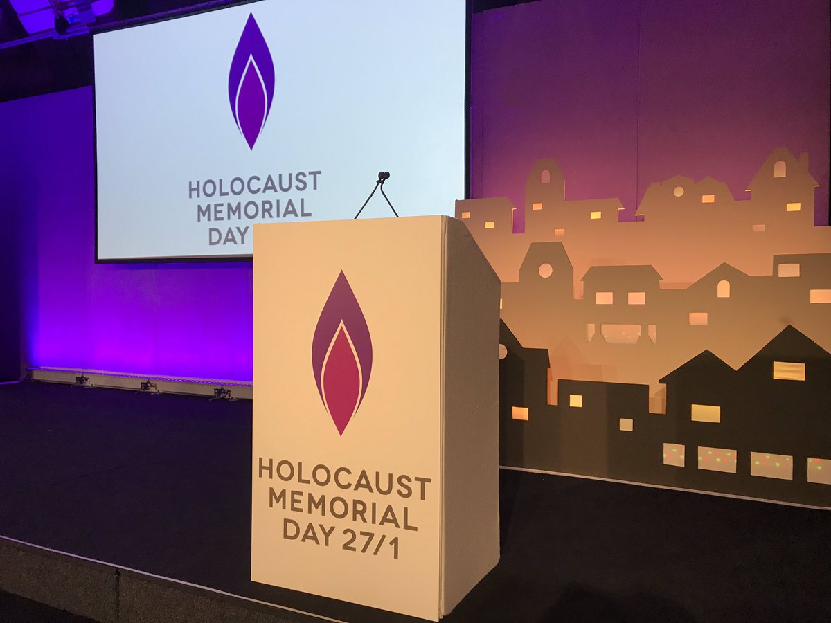 This afternoon, hundreds of survivors of the Holocaust and genocide will join with faith, civic and political leaders at the UK Ceremony for #HolocaustMemorialDay reflecting on the theme: Torn from home.