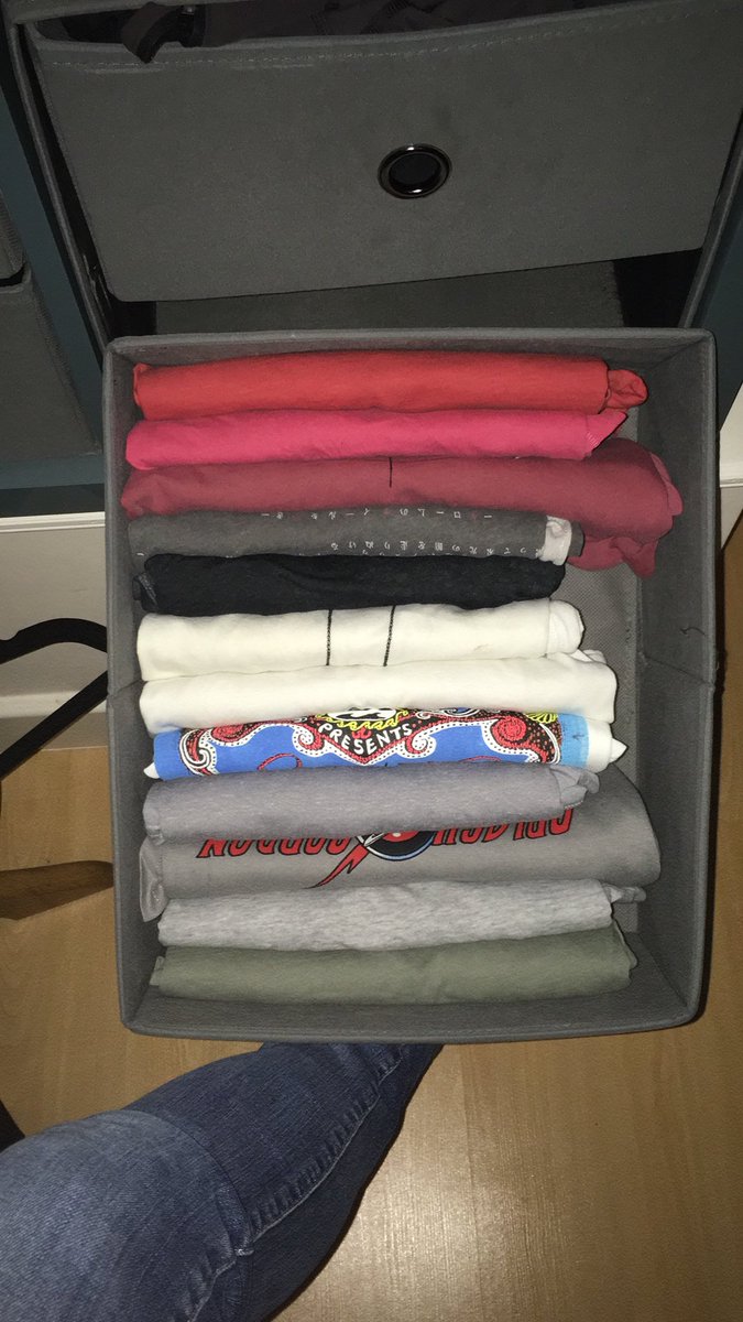 NNPWSummers's tweet photo. Everyone’s drawers after watching Tidying up with Marie Kondo: #MarieKondo #Netflix #tidyingupwithmariekondo https://t.co/IalZq5wpME