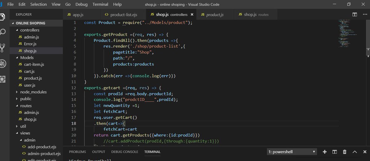 Wajiha_Niazi's tweet image. we learn about relation magic with #NodeJS 
@CodeToInspire 
#AfghanGrilsCode