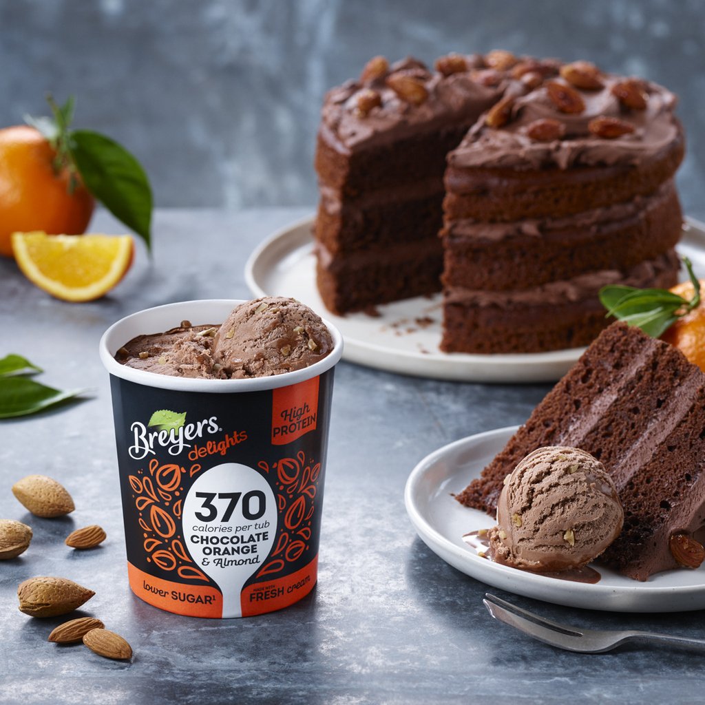 breyersdelights's tweet image. OMG! Did you even know there&apos;s now a #Chocolatecakeday ? Right up our street 🙌😇! We celebrated by baking a super yummy chocolate orange cake.  A match made in heaven with our delicious Chocolate orange &amp;amp; almond ice cream 🍦!  #ImpossiblePossible #SundayFunday #Baking #BakingFun