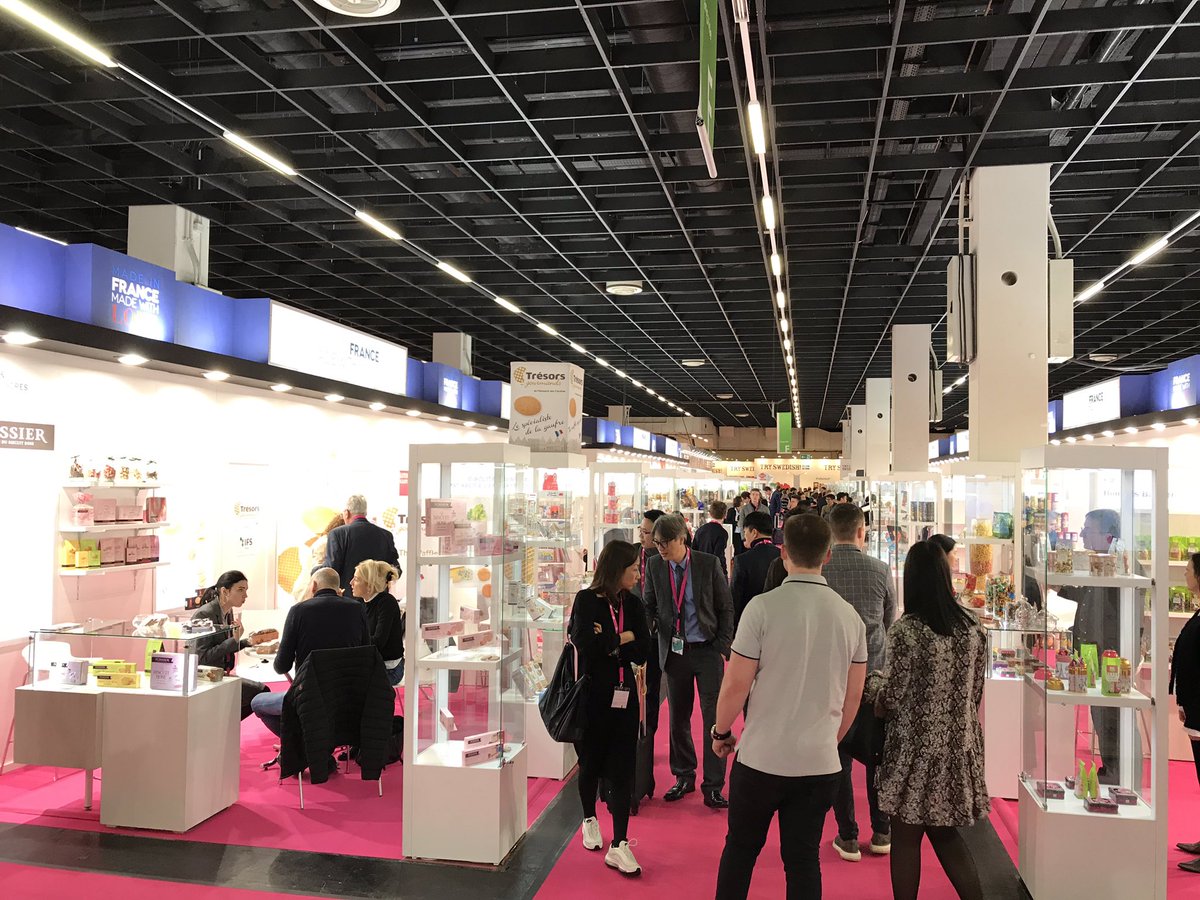 LauraBlondiaux2's tweet photo. First day at ISM, come visit us at the French Pavilion Hall 4.2 stand F41. We are waiting for you 😀 #FrenchPavilion @BF_Food @BF_DACH @ISMcologne #sweets #snacks #ISM2019 #ISM https://t.co/Dzxru5K9Qz
