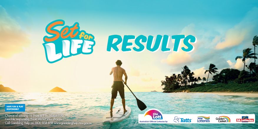 GoldenCasket's tweet photo. #SetforLife results are now available.
Results: https://t.co/p0dFB7dvn5 https://t.co/WkryktTfqu