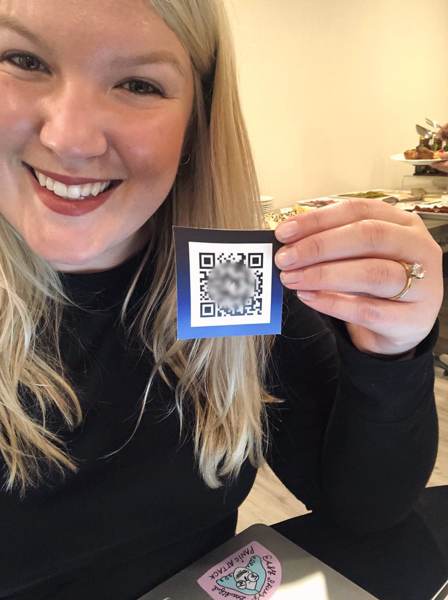 Made these QR code cards for #FastStart2019 to help attendees download the @cvent @QuickMobile event app faster.